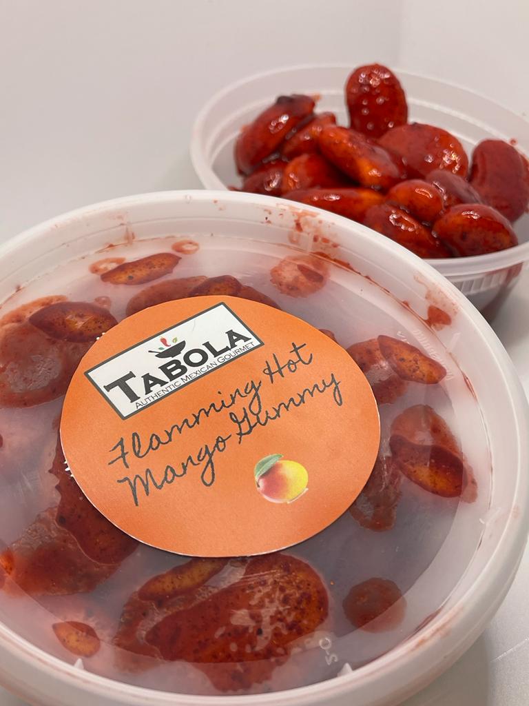Tabola - Flaming Hot Mango Gummies - Chamoy - Candy - *MILD*