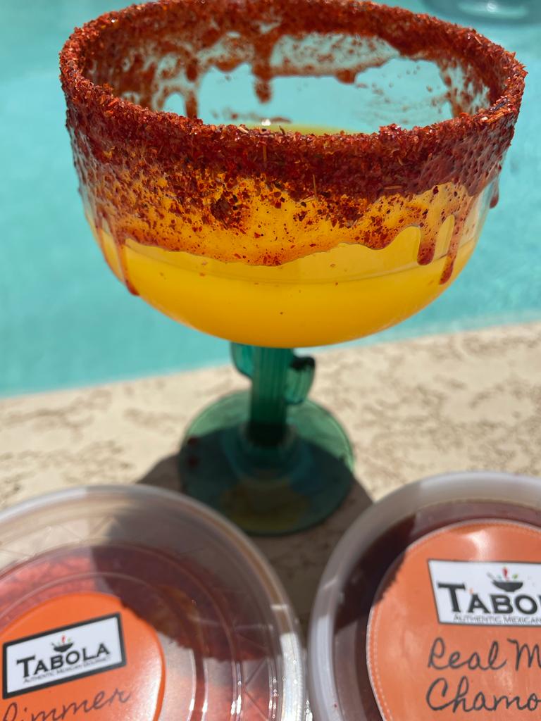 Tabola - Real Mango/Plum Chamoy Dip + Chili powder rimmer - Micheladas